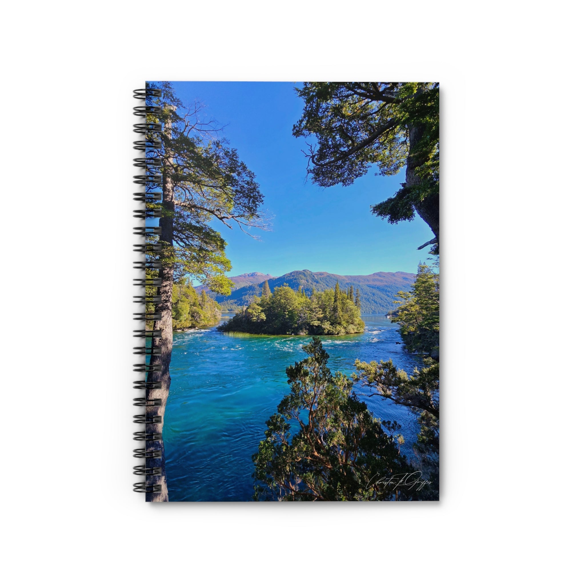 Arrayanes River Spiral Notebook