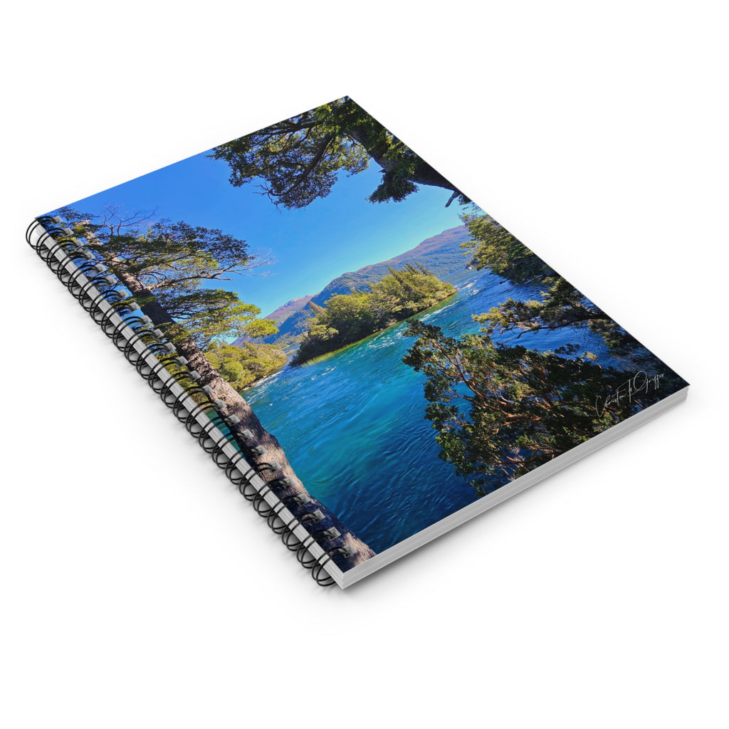 Arrayanes River Spiral Notebook