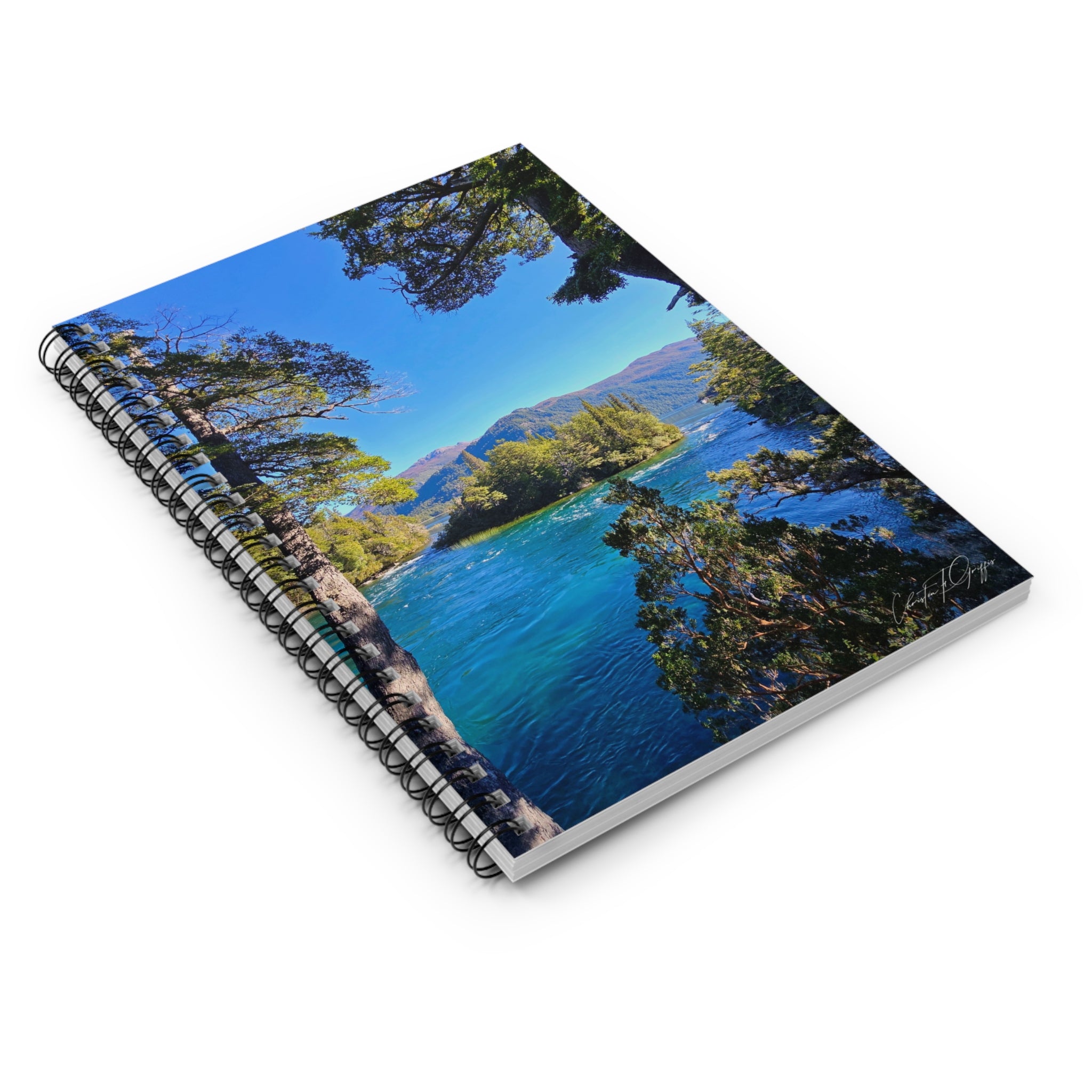 Arrayanes River Spiral Notebook
