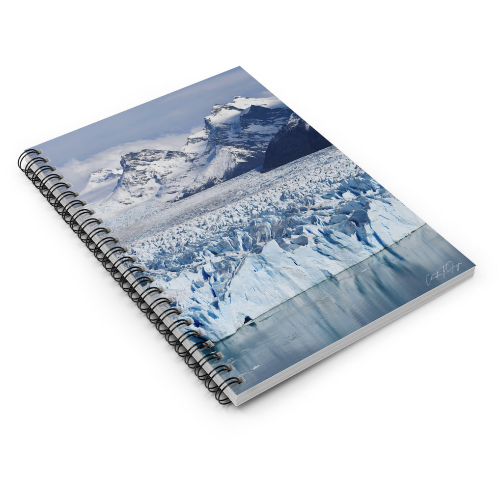 Perito Moreno Glacier Spiral Notebook